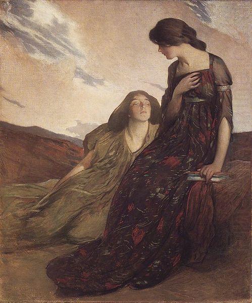 John White Alexander Memories china oil painting image